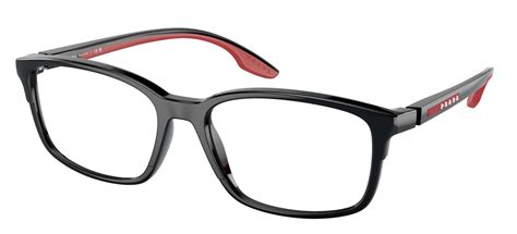 prada linea rossa ps 01pv|Prada Linea Rossa Demo Rectangular Men's Eyeglasses PS .